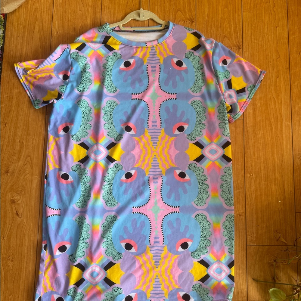 Colorful Studio Mucci T-Shirt Dress